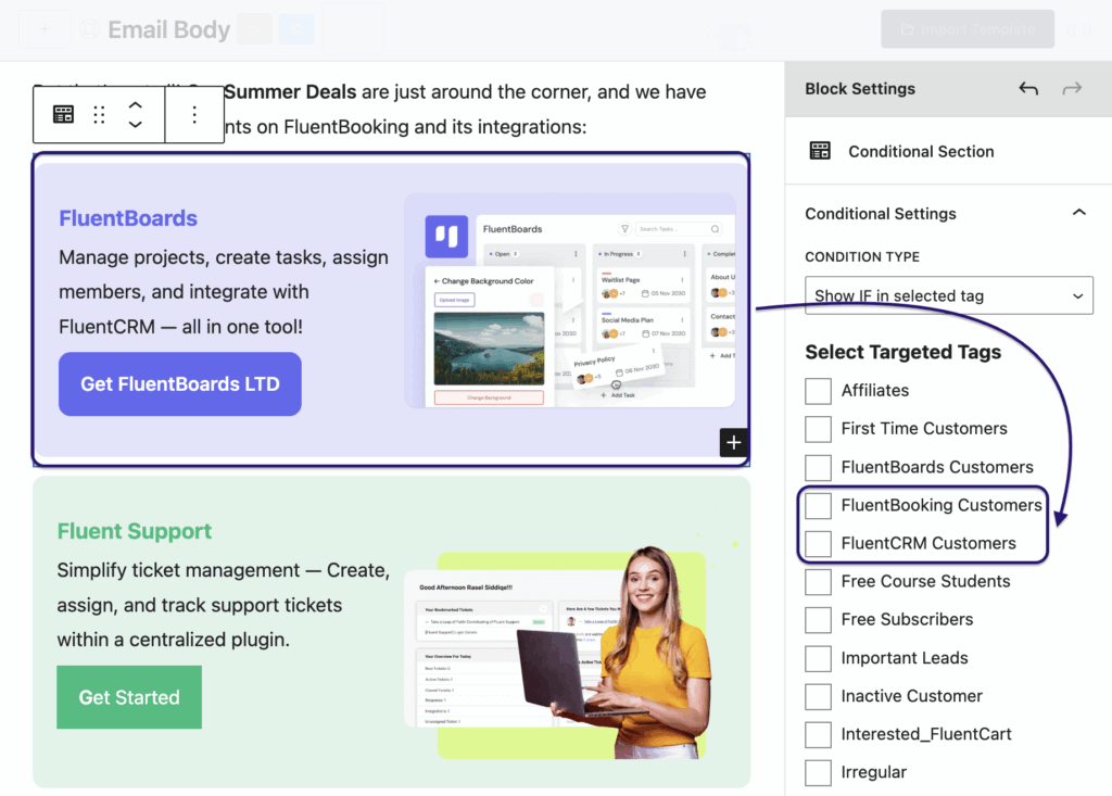 dynamic email content personalization